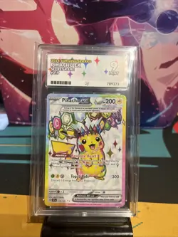 Pokemon TCG: Pikachu ex - 219/191 Surging Sparks - ACE 9 MINT - Image 1