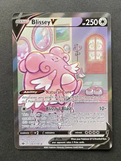 Blissey V 183/198 - Alt Art - Ultra Rare - Chilling Reign - Pokemon Card TCG - Image 1