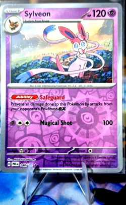 Sylveon 040/131 Reverse Holo Prismatic Evolutions Pokemon Card NM - Image 1