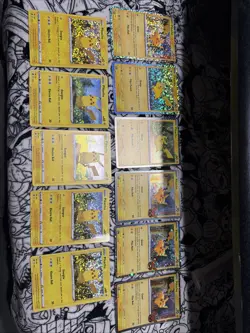 Pokemon Pikachu Card Lot - Image 1