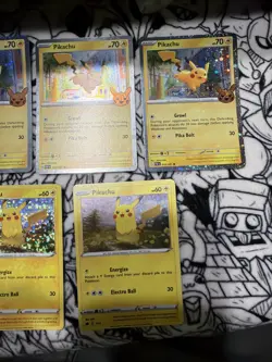 Pokemon Pikachu Card Lot - Image 3