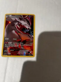 Pokemon Reshiram Promo Full Art Holo XY74 XY Basic 120 HP Card - Image 1