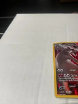 Pokemon Reshiram Promo Full Art Holo XY74 XY Basic 120 HP Card - Image 3