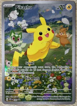 Pikachu 088 Sv: Scarlet & Violet Promo Cards Holo Black Star Promo - Image 1