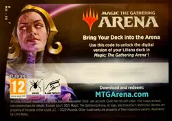 MTG Magic Arena Core 2021 Liliana Planeswalker Deck Code - Image 1