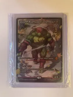 MTG TMNT Raphael, the Nightwatcher (Showcase) Foil #287 - Image 3