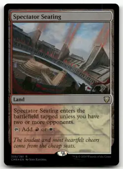 Spectator Seating #356 (Foil) (NM) Commander Legends CMR Magic MTG - Image 1