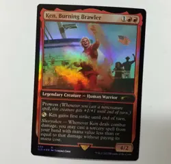 Ken, Burning Brawler Secret Lair Drop Foil - Image 1
