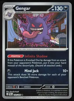 Gengar - 050/088 - Reverse Holo - Perfect Order - Pokemon Card - NM/M - Image 1
