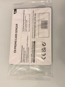 Pokemon Gengar 050/088 Reverse Holo Promo Sealed Perfect Order EB Games - Image 2