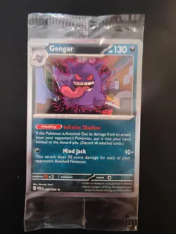 Pokemon Gengar 050/088 Reverse Holo EB GAMES Promo Sealed Perfect Order - Image 1