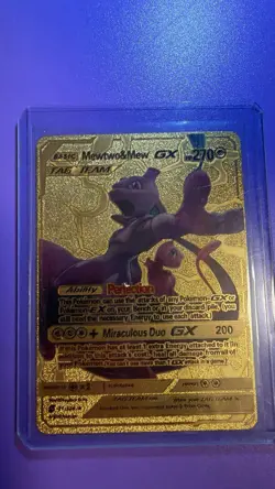 Pokemon Mewtwo & Mew GX full art TAG TEAM 71/236 - Image 1