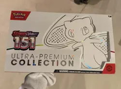 MEW UPC 151 Ultra Premium Collection Box EMPTY BOX includes Coin, Playmat.Dice - Image 1