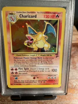 2000 Pokemon - PSA 6 Charizard Base Set 2 - Holo #4 - Pokemon Game - Image 4