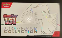Pokemon Scarlet & Violet 151 Ultra Premium Collection UPC Empty Box w/Playmat - Image 1