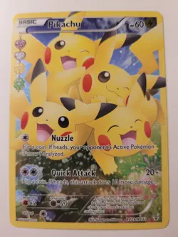 Pikachu Pokemon Generations Radiant Collection RC29/RC32 Full Art Holo - Image 1