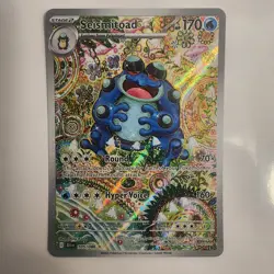 Seismitoad 105/086 - Illustration Rare - Black Bolt - Pokemon TCG - Image 1
