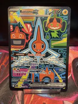 Pokemon TCG Phantasmal Flames Rotom ex SIR Special Illustration Rare 126/094 - Image 1