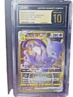 Mewtwo VSTAR 091/071 Pokemon GO Graded CGC Pristine 10 Ultra Rare - Image 2