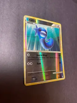Dratini 62/102 HGSS Pokemon TCG Triumphant Reverse Holo - Image 2