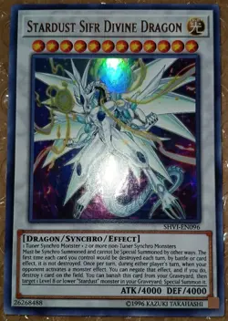 Stardust Sifr Divine Dragon SHVI-EN096 Shining Victories-Unlimited Edition... - Image 1