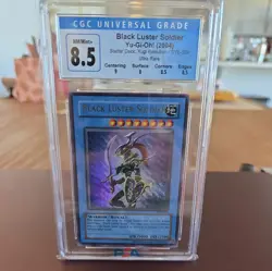 Yu-Gi-Oh! TCG Black Luster Soldier SYE-024 Ultra Rare Ritual Unlimited CGC 8.5 - Image 1