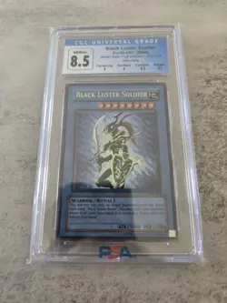 Yu-Gi-Oh! TCG Black Luster Soldier SYE-024 Ultra Rare Ritual Unlimited CGC 8.5 - Image 3