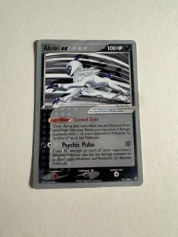 Pokemon Card - 92/108 Absol ex Rare - World Championship 2007 - Tim Roos- LP - Image 1