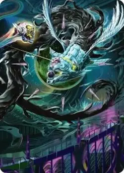 Quantum Riddler Art Card Near Mint Reg Special 39 - Image 1