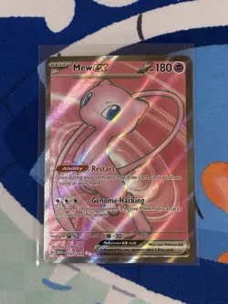 Pokemon Mew EX TCG 193/165Sv: Scarlet & Violet 151 Ultra Rare Art Holo Card - Image 1