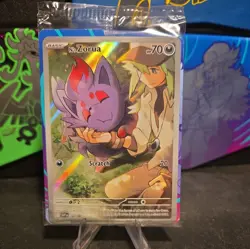 N’s Zorua 189 Journey Together ETB Promo Pokemon Card (SEALED) - Image 1