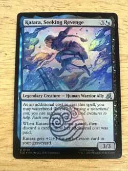 MTG FOIL Katara, Seeking Revenge - Avatar: The Last Airbender Eternal #148 - Image 1