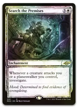 Search the Premises (Showcase) #332 (Foil) (NM) Modern Horizons 2 MH2 Magic MTG - Image 1