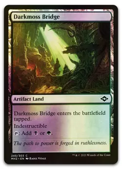 Darkmoss Bridge #245 (Foil) (NM) Modern Horizons 2 MH2 Magic MTG - Image 1