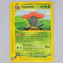 Vileplume 69/165 Expedition Base Set Rare Vintage Pokemon Card TCG English MP - Image 1