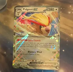Pokemon TCG Pidgeot ex 164/197 Obsidian Flames Double Rare Holo 280 HP Eng - Image 1