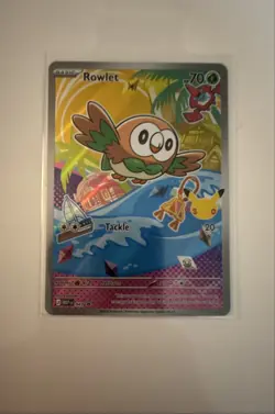 3 Card MEP Pokemon Set, Cards 43-45 Rowlet Popplio And Litten First Partners - Image 2