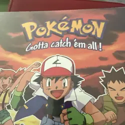 Pokemon Vntg 3 Ring Binder Ash Charizard 1999 Yugioh 1st ED Pokemon Vintage SE - Image 2