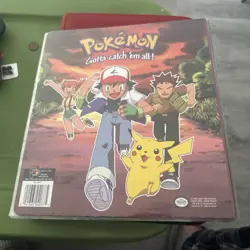 Pokemon Vntg 3 Ring Binder Ash Charizard 1999 Yugioh 1st ED Pokemon Vintage SE - Image 3