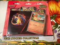 Pokemon TCG Ascended Heroes Tech Sticker Collection Charmander Charizard Sealed - Image 1