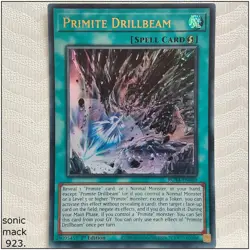 Primite Drillbeam - ROTA-EN060 - Ultra Rare 1st Edition Yugioh - Image 1