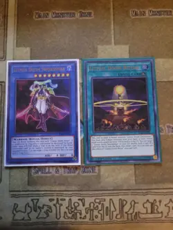 YUGIOH LITMUS DOOM SWORDSMAN + LITMUS DOOM RITUAL BLRR ULTRA 1ST ED NM - Image 1