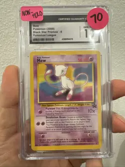 🔥🔥2000 Pokemon Black Star Promo MEW #8 CGC 10 GEM MINT🔥🔥 - Image 1