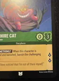 Cheshire Cat - Not All There 71/204 Uncommon The First Chapter Disney Lorcana - Image 5