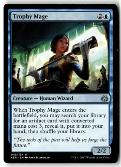 MTG Trophy Mage Aether Revolt LP Magic The Gathering - Image 1