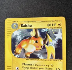 Raichu 25/165 Expedition Base Set Holo Rare Pokemon E Series Card TCG - Image 4