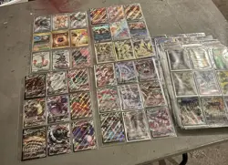 HUGE Pokemon Card Binder Collection Lot 207 ALL FULL ART HOLO EX VSTAR VMAX EX - Image 3