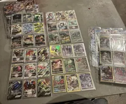 HUGE Pokemon Card Binder Collection Lot 207 ALL FULL ART HOLO EX VSTAR VMAX EX - Image 4