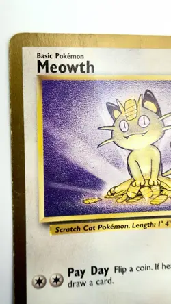 Meowth Jungle 56/64 - Gold Border US Promo Card - Pokemon Card TCG - NM/LP - Image 2