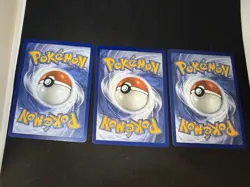 3 x First Partner Generation Pokemon Cards TCG - Image 2